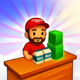 Idle Farm Mart Tycoon Sim icon